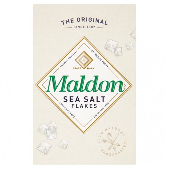 Maldon Sea Salt plokštieji jūros druskos kristalai Maldon Sea Salt plokštieji jūros druskos kristalai