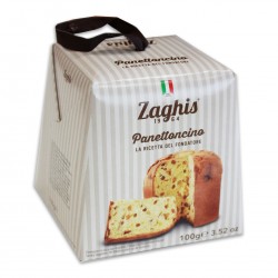 Itališkas klasikinis panettoncino su razinomis ir apelsinų cukatais, 100 g