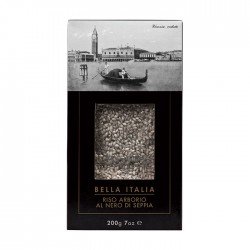 Itališkas rizotas (daugiaryžis) su sepijų rašalu Bella Italia, 200 gr