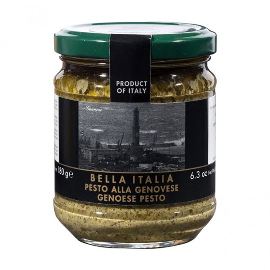 Tradicinis itališkas Genujos pesto padažas Bella Italia, 180 g