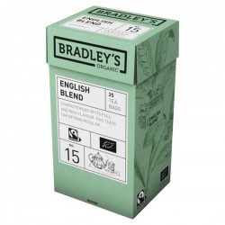 Juodoji ekologiška arbata Bradley's, 25 pakeliai