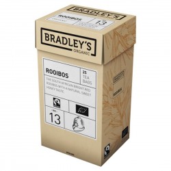 Raudonoji ekologiška rooibos arbata Bradley's, 25 pakeliai