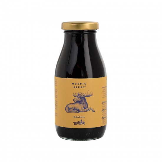 Šeivamedžio uogų tyrė Nordic Berry, 295 gr Šeivamedžio uogų tyrė Nordic Berry, 295 gr
