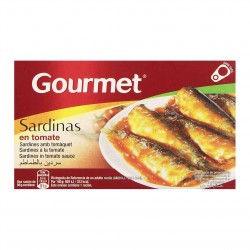 Sardinės pomidorų padaže GOURMET, 88 gr