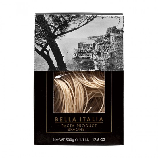Bella Italia kietųjų kviečių spagečiai, 500 gr Bella Italia kietųjų kviečių spagečiai, 500 gr