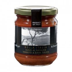 Pomidorų ir bazilikų padažas Bella Italia, 180 gr